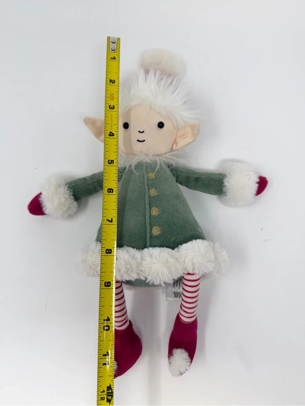 Jellycat Leffy Elf Plush Doll Holiday Collectible